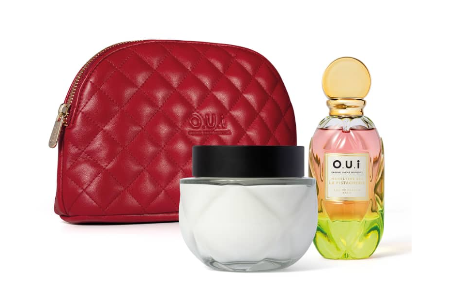 Combo Madeleine 862 La Pistacherie: Eau de Parfum 75ml + Creme Riche 200g + Nécessaire