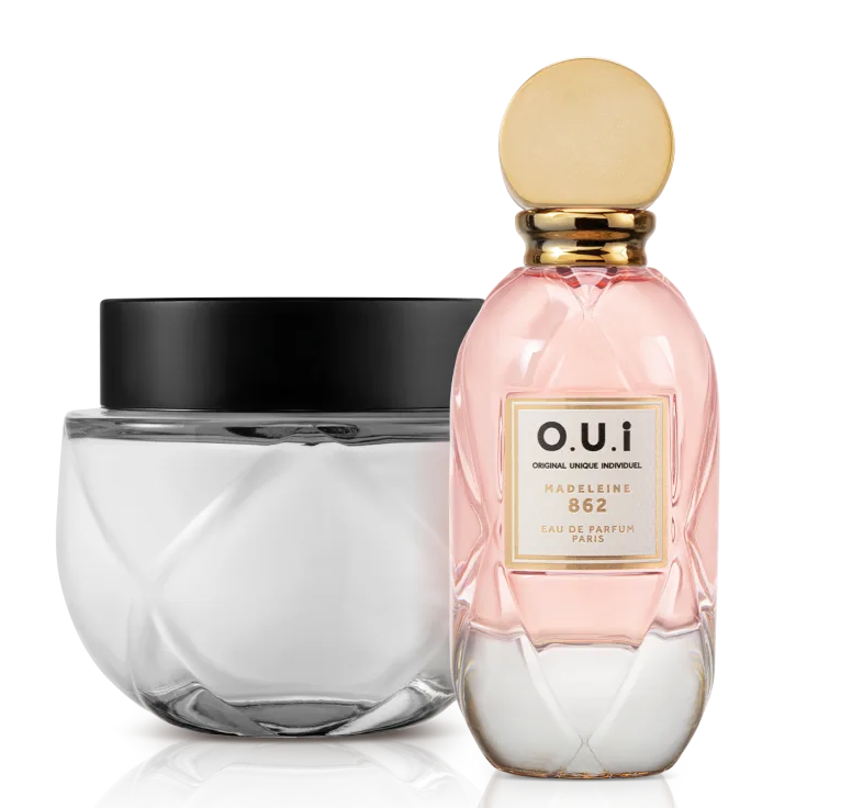 Combo Madeleine 862: Eau De Parfum 75ml + Crème Riche Hidratante Desodorante Corporal 200g