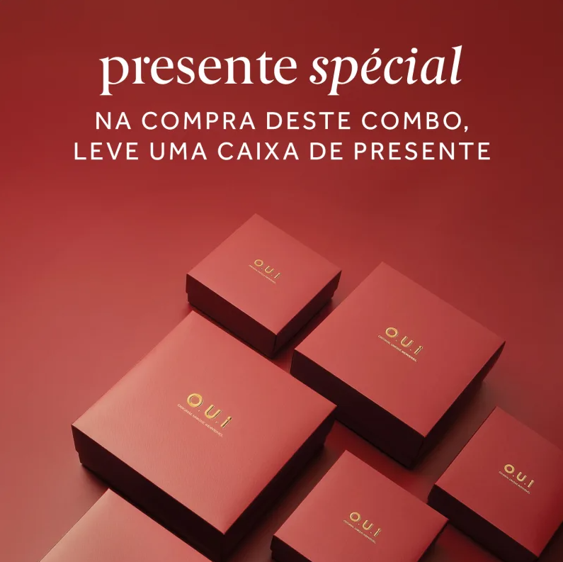 Combo Élégance Royale 115 - Eau de Parfum Feminino 75ml + Nécessaire Vermelho Feminino