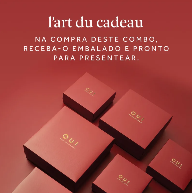 O.U.i Kit L’Amour-Esse 142 - Eau de Parfum 75ml + Creme Desodorante Hidratante Corporal 200g