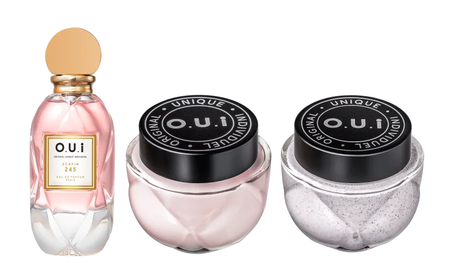 O.U.i Kit Scapin 245 Feminino - Eau de Parfum 75ml + Creme Riche 200g + Esfoliante Corporal 200g