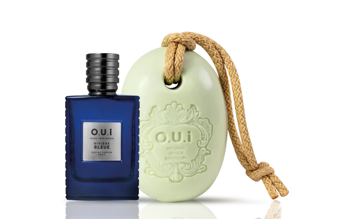 Kit O.U.i Rivière Bleue Masculino - Eau de Parfum 30ml + Sabonete em Barra 190g