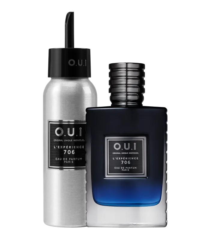Kit O.U.i L'Expérience 706 Masculino - Eau de Parfum 75ml + Refil 75ml
