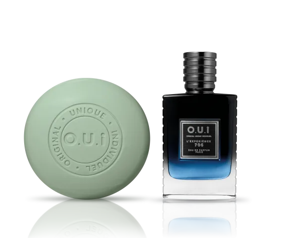 Kit O.U.i L'Expérience 706 Masculino - Eau de Parfum 30ml + Sabonete de Barbear 90g