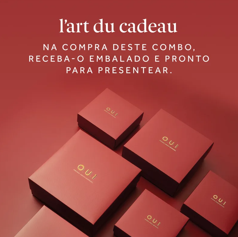 O.U.i Kit L’Amour-Esse 142 - Eau de Parfum 75ml + Creme Desodorante Hidratante Corporal 200g