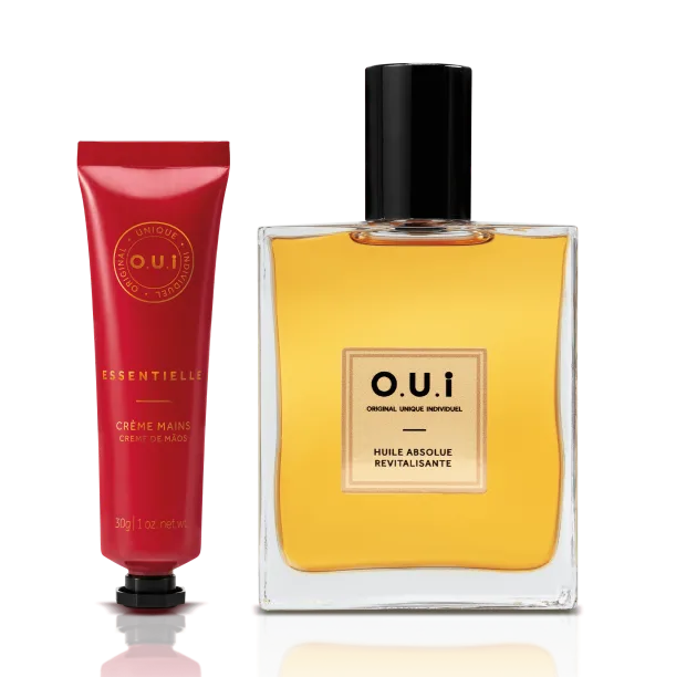 Kit O.U.i Rouge Luxe - Óleo Multifuncional 100ml + Creme Hidratante para as Mãos 30g