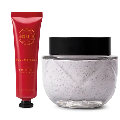 Combo Creme Esfoliante Corporal 200g + Creme para Mãos 30g