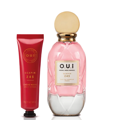 Kit O.U.i Scapin 245 - Eau de Parfum 75ml + Creme Hidratante para as Mãos 30g