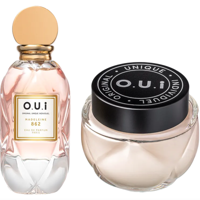 Conjunto Madeleine 862 & L’Amour-Esse 142 O.U.i Feminino - Eau de Parfum 75ml + Hidratante Corporal 200g