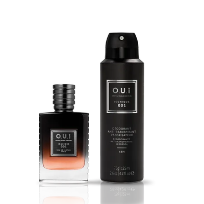 Kit O.U.i Iconique 001 Masculino - Eau de Parfum 30ml + Desodorante 75g