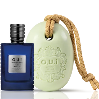 Kit O.U.i Rivière Bleue Masculino - Eau de Parfum 30ml + Sabonete em Barra 190g