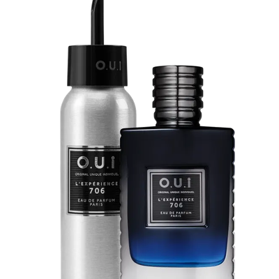 Kit O.U.i L'Expérience 706 Masculino - Eau de Parfum 75ml + Refil 75ml