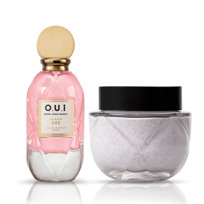 Kit Scapin 245 O.U.i Feminino - Eau de Parfum 75ml + Esfoliante Corporal 200g