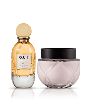 O.U.i Kit L’Amour-Esse 142 - Eau de Parfum 75ml + Creme Desodorante Hidratante Corporal 200g